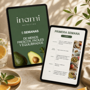 Ebook: "5 SEMANAS DE MENÚS FRESCOS, FÁCILES Y EQUILIBRADOS"